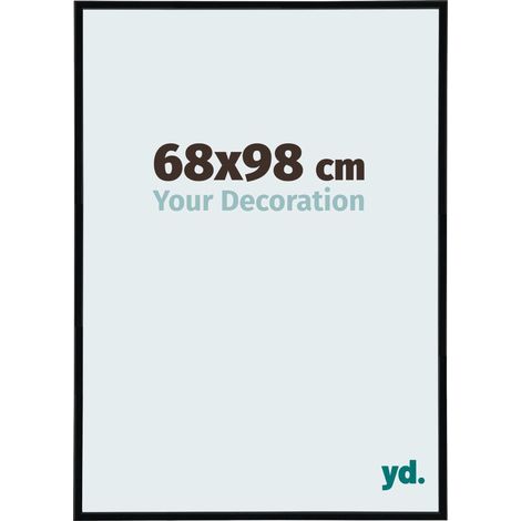 yd. - Cadre photo 68x98 - Noir Mat - Plastique - Annecy