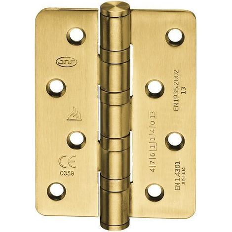 ARTICULOS INOXIDABLES bisagra 75x100mm jnf acabado efecto inox acabado oro