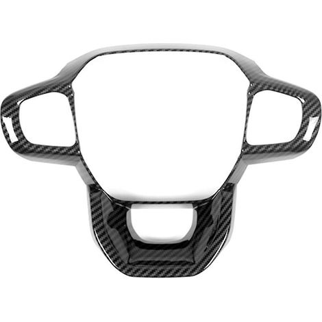 Für Ranger 2023 Auto Lenkrad Dekorative Trim Abdeckung Innen Accesorios - ABS Carbon Faser (1/5)
