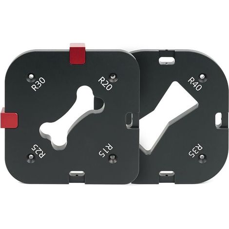 de routage demi angle pince rapide outil de chanfreinage