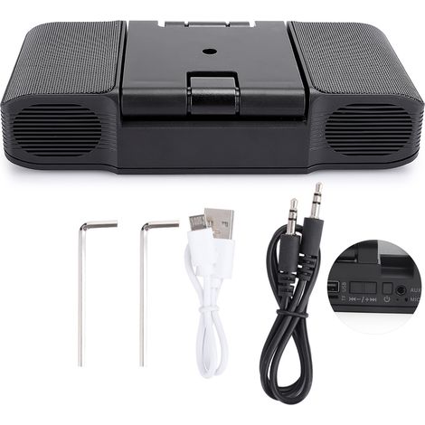 3-in-1 kabelloser Bluetooth-Lautsprecher für Smartphone und Tablet (1/5)