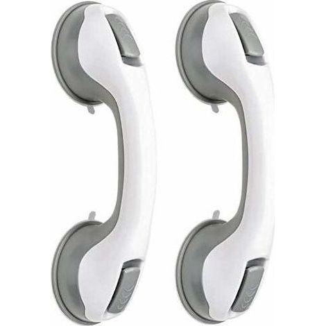 Barre d'appui à ventouse – Barre d'appui pour salle de bain – Barre d'appui de sécurité portable avec fixation à ventouse et système de fixation rapide pour salles de bain, enfants et personnes âgées (1/5)