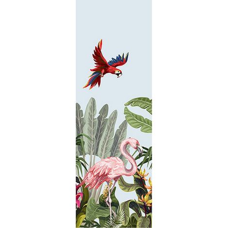 Poster Thème Jungle - 90 x 270 cm (1/3)