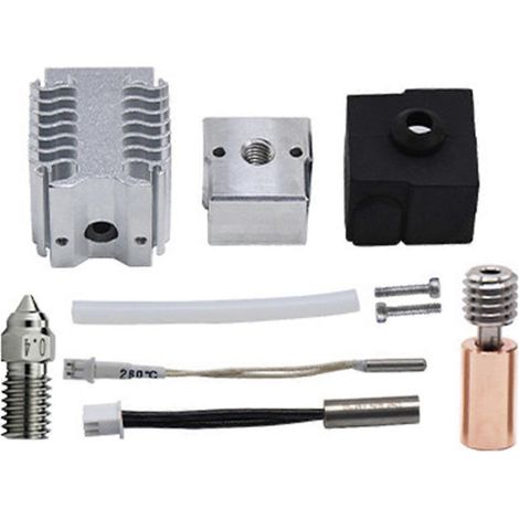 Kit de buse Hotend pour-V3 SE, tuyau bimétallique, buse de 0.4mm (1/5)