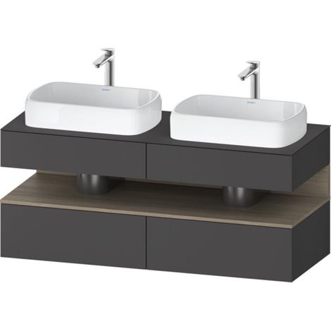 Duravit Collection One Konsolenwaschtischunterbau, 2 Auszüge, 2 (1/2)