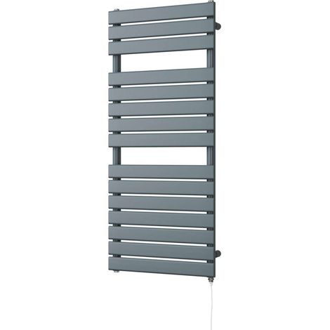 Typhoon - Anthracite Electric Towel Rail H1156mm x W500mm 600w Standard (1/3)