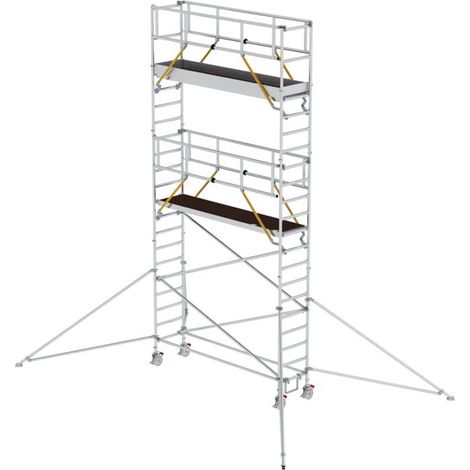 MUNK Rollgerüst SG mit Ausleger 0,75x3,00m Plattform 7,59m AH