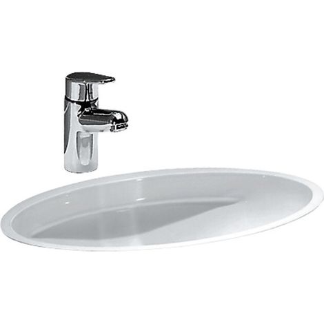Laufen Savoy - Vasque à encastrer, 545x420 mm, sans trop-plein, blanc H8131920001551 (1/5)