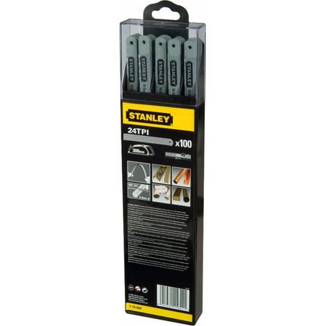 HOJA DE SIERRA STANLEY LION 300mm x 24zcal 1 ud. EMBALAJE 100 uds. (1/2)
