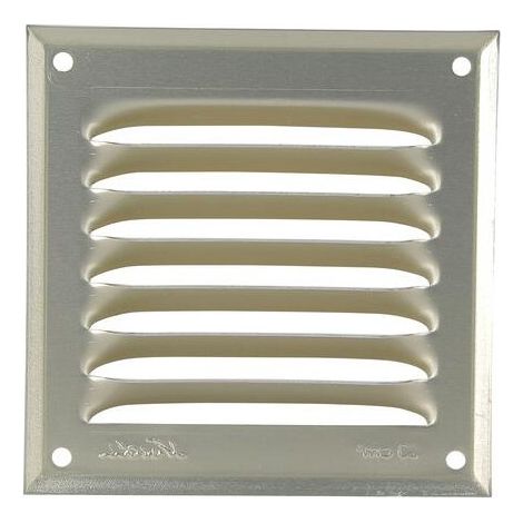 Alluminio anodizzato oro senza schermo: quadrato 10x10