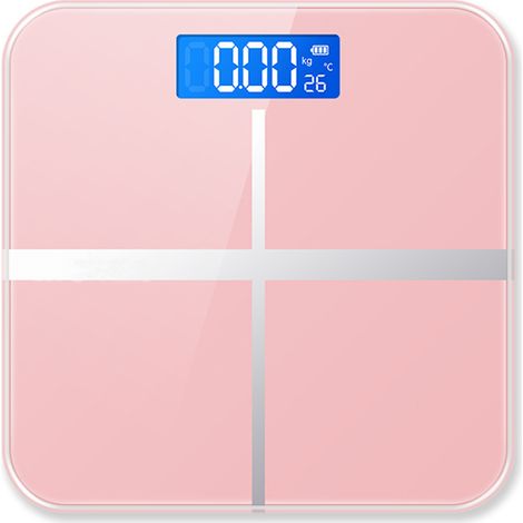 Pèse-personne précis multifonction, charge 180kg, batterie/Type-C, design minimaliste, coloris variés pour la maison (1/5)