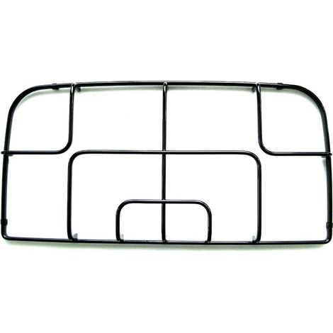 INDESIT GRIGLIA PER CUCINA A GAS NERA 2 FUOCHI 450 X 220 mm NO ORIGINALE P 2769 (1/2)