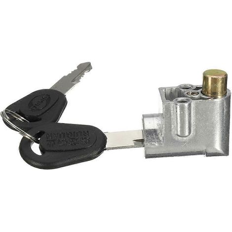 Boîtier de batterie 28 mm pour moto, vélo électrique et scooter, avec 2 clés et verrouillable (1/5)