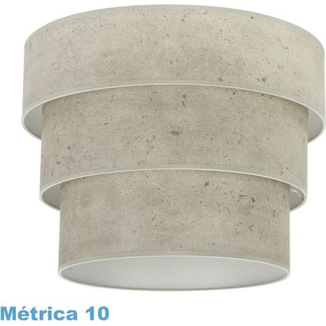 Ecran suspendu triple smile m10 gris ciment 50dx40dx28h