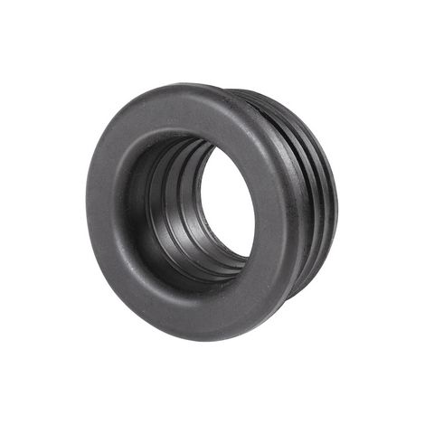 MORSETTO IN GOMMA NERA PER CURVE TECNICHE- Diam. int. 32- G.M.P- pezzi 1