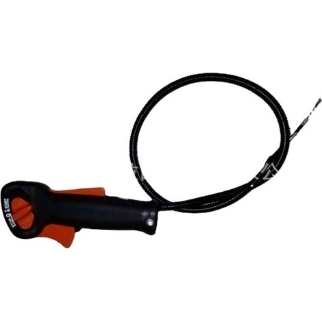 Ensemble interrupteur d'accélérateur / poignée FS120 200 250 pour tondeuse (1/5)