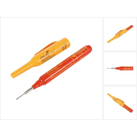 Pica-Ink Tieflochmarker für schwer zugängliche Stellen rot, 150/40