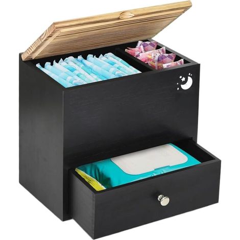 Rangement Pour Tampons Salle De Bain - Rangement Serviettes Hygiéniques (1/5)