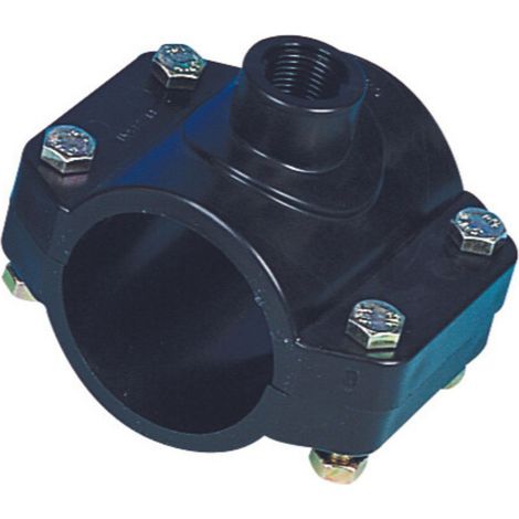 Aqualux – Collier de serrage piscine 50mm – Montage sondes pH et RX – PVC haute résistance – Installation rapide et facile – Résistance aux produits chimiques