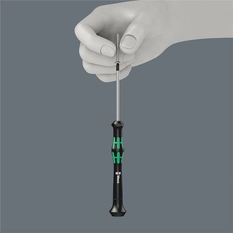 Destornillador Wera 2067 mango ergonómico punta anticorrosión (1/4)