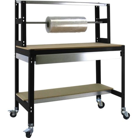 -CAHERSA- MESA DE TRABAJO SIMONWORK MOBILE BT4 BOX 1200 GALVA/MADERA