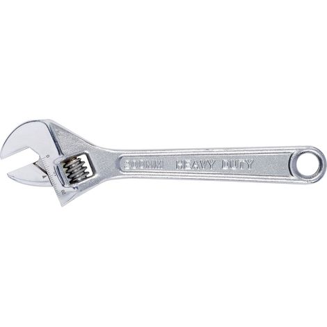 Llave ajustable de acero al carbono Kreator 200 mm (1/2)