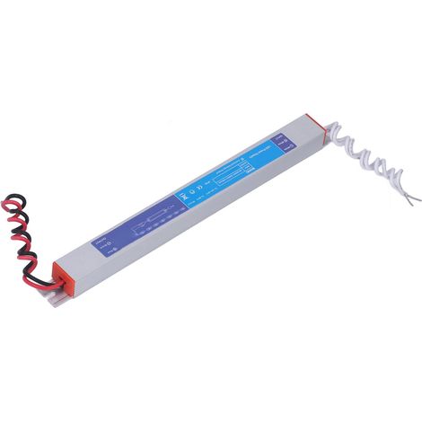 Transformateur LED 10W boîtier alliage d'aluminium alimentation pour ruban lumineux G4 MR11 MR16 entrée 180-250VAC sortie 24V 0.42A (1/5)