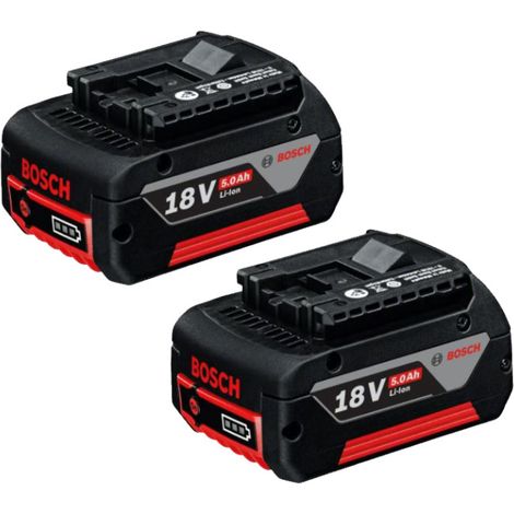 baterías Bosch gba 18v 5.0 ah pack 2 litio-ion (1/2)