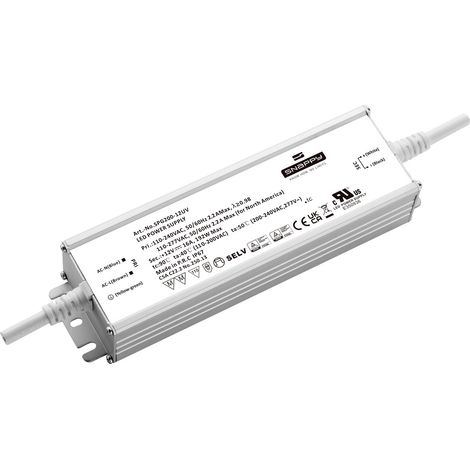 Dehner Elektronik SPG 200-12V LED-Treiber Konstantspannung 200 W 16 A 12 V/DC Überlastschutz, Outdo