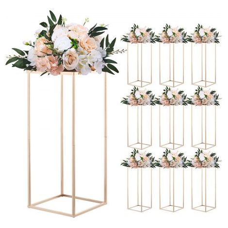 Support Fleur Mariage Colonne Lot de 10 Support Fleur Centre (1/5)