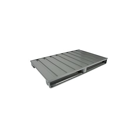 Heson  Paletta piatta in acciaio  lungh x largh 1000 x 800 mm 