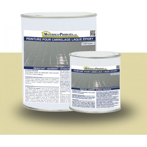 Peinture Laque Epoxy Spécial Carrelage - 20 Kg Utilisation professionnelle Ivoire - MATPRO (1/3)