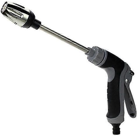 TurboWasher High-Pressure Water Gun with Adjustable Spray Nozzle for Garden Hose (1/4)