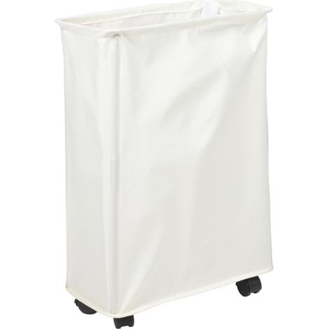 Panier À Linge Étroit Avec Roulettes Et Poignée Panier Mince Pliable Tissu Oxford Buanderie Chambre 21.26X15.75X7.87 Pouces (1/5)