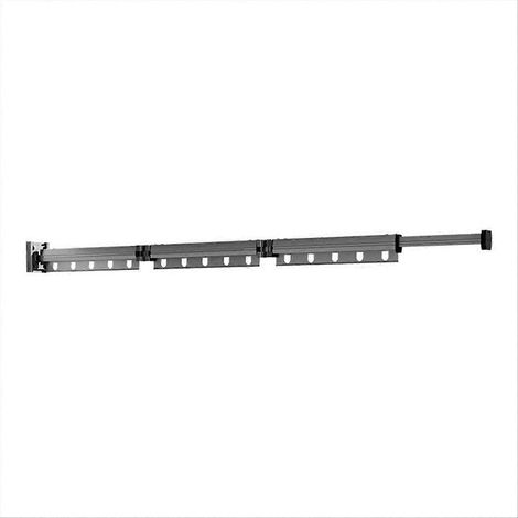 Wandmontierter, faltbarer und einziehbarer Kleiderständer, platzsparend, A (1/5)