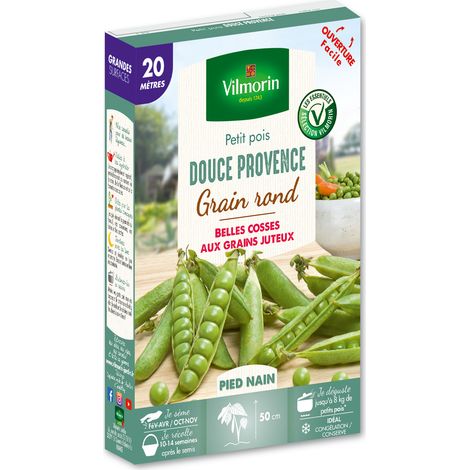 Graines de Pois Douce Provence - 20 mètres (1/2)