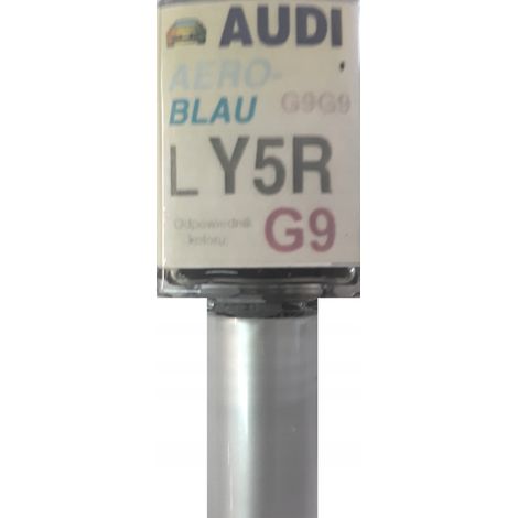 Kit di riparazione graffi per vernice auto Audi LY5R G9 Aeroblau 10 ml ARA (1/5)