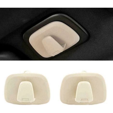 1 pair. Color: Beige. Material: Plastic. Car interior hooks/rear seat clips suitable for Volvo 2018-. (1/4)