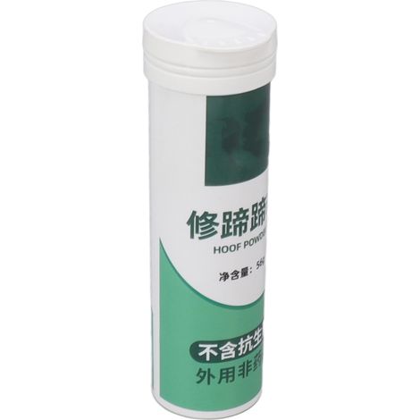 Poudre pour sabots de vache HL Q33, non corrosive et nettoyante pour sabots équins, poudre régénératrice pour sabots de vache à usage domestique et à la ferme