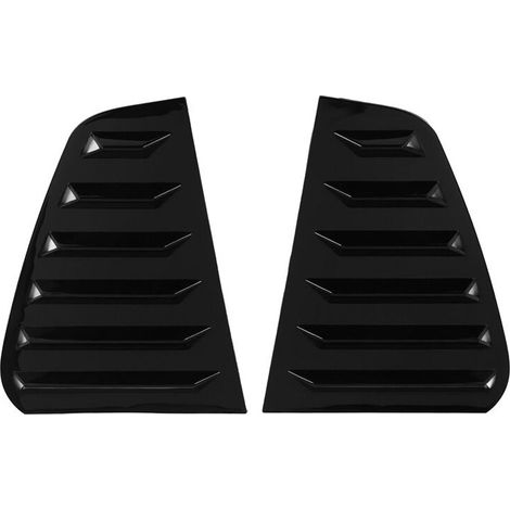 Alette parasole per finestrini posteriori auto, per 7 R MK 7 7.5 2013-2020, stile racing, copertura per prese d'aria.