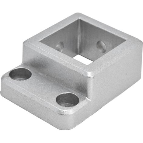 Connecteur d'angle unidirectionnel à base fixe en alliage d'aluminium 4040 pour la fixation de bases à brides (1/5)