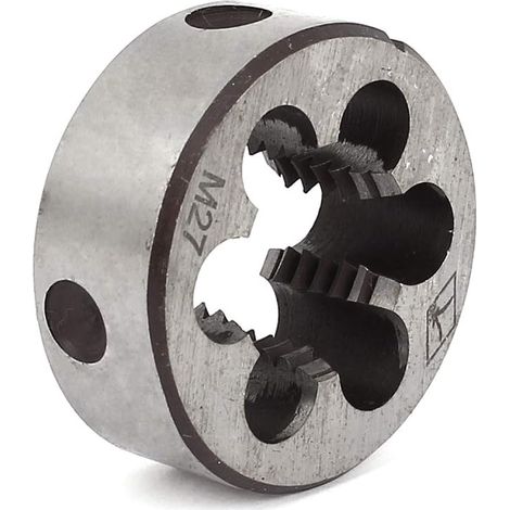 M27 x 3mm 55mm OD Einstellbare NPT-Rohrkegelrundgewinde geteiltem Gewinde (1/2)