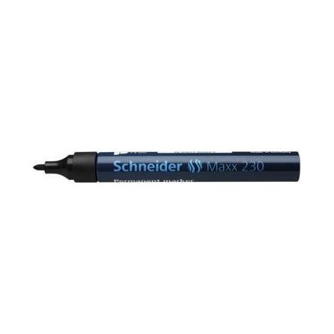 Schneider Permanentmarker Maxx 230 123001 Rundspitze 1-3mm schwarz (1/4)