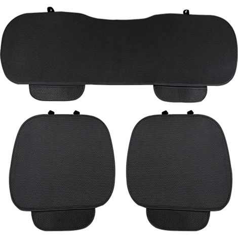 Lupex shop - Coprisedile universale per auto 3 pezzi, 2 anteriori e 1 posteriore, nero (Silk Ice Nero) cod. LS028 (1/4)
