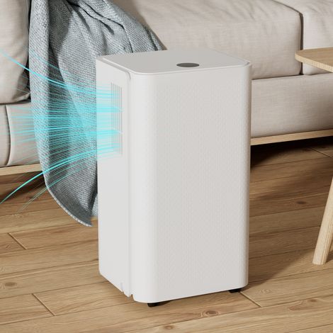 Jiubiaz Deshumidificador 16L/día, depósito de agua extraíble de 2L, temporizador 24hr- Para habitación de 20 a 25㎡ (1/5)