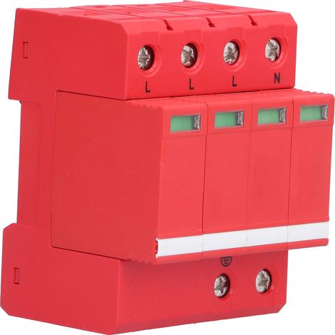 Dispositif de Parafoudre PTB à Montage sur Rail DIN pour Boîte de Distribution Photovoltaïque 220-380V 40KA Protecteur de Surtension (1/5)
