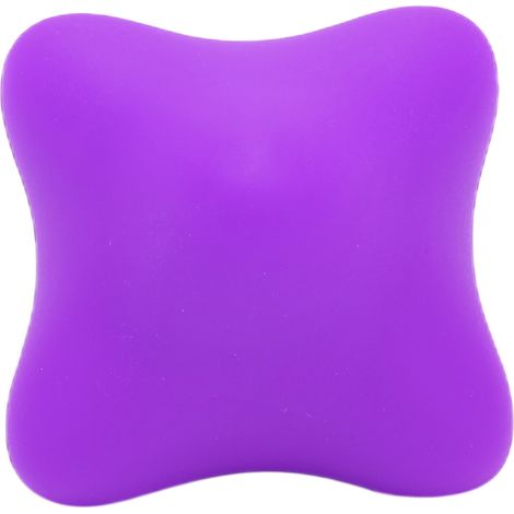 Balle réactive violette portable à six faces pour l'entraînement de coordination, agilité, vitesse et réflexes, confortable à porter. (1/5)