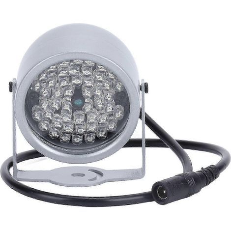 Lampe infrarouge de vision nocturne IP5 étanche à la pluie, 48 LED IR, pour caméra de surveillance de parking, édition 0927 (1/5)
