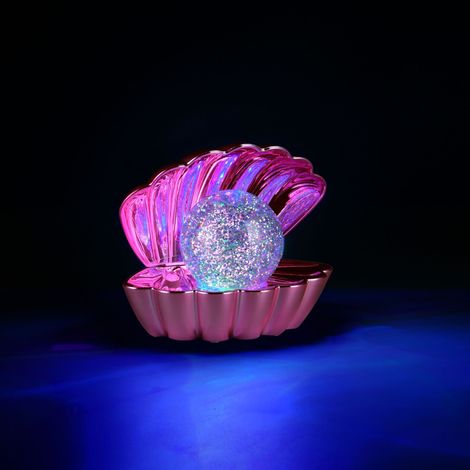 LAMPADA DA TAVOLO LED SHELLY 0,6W H15CM ROSA (1/5)