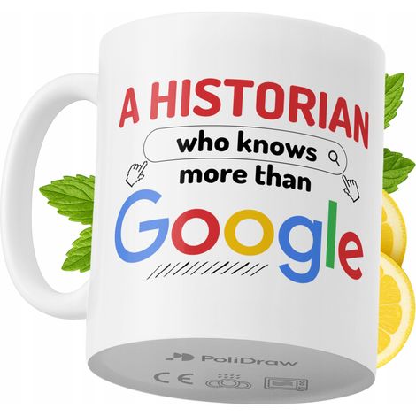 Lustige Kaffeetasse mit witzigem Textdesign für Historiker – ideal für Geburtstage, Namenstage und Feiertage. Hochwertige Tasse für besondere Anlässe, ob zu Hause, im Büro oder bei der Arbeit. Farbe: 